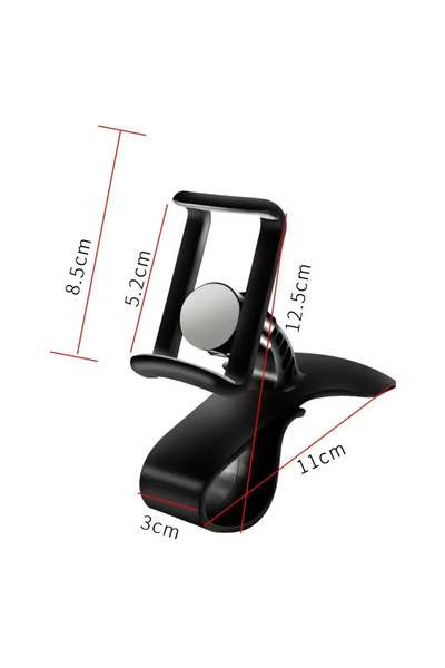 Choice Black Universal Car Phone Holder Stand Dashboard Clip Mount GPS Bracke...