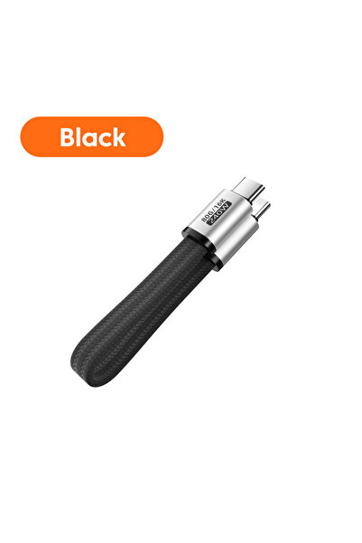 Choice 18cm Black 240W 18CM USB Type C To Type C Short Cable Fast Charging Ma...