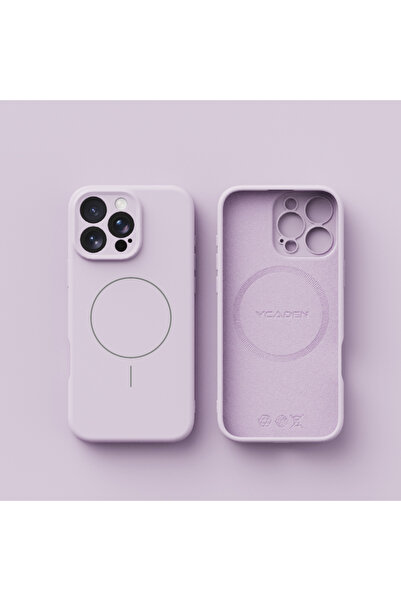 Choice16 Galaxy S25 Light Purple Magnetic Liquid Soft Silicone For Magsafe Ca...