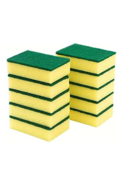 Vanitas İstanbul Dishwasher Sponge Heavy Duty Cellulose Scrub Sponges Kitchen...