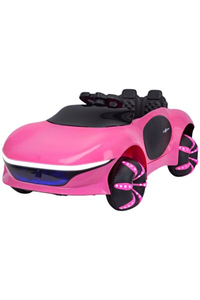 Leno Electric Ride-On Sports Car With LED Light-Up Wheels And Steering Wheel ...