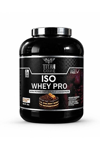 titan core Iso Whey Pro, Chocolate Honey cake, 5lbs