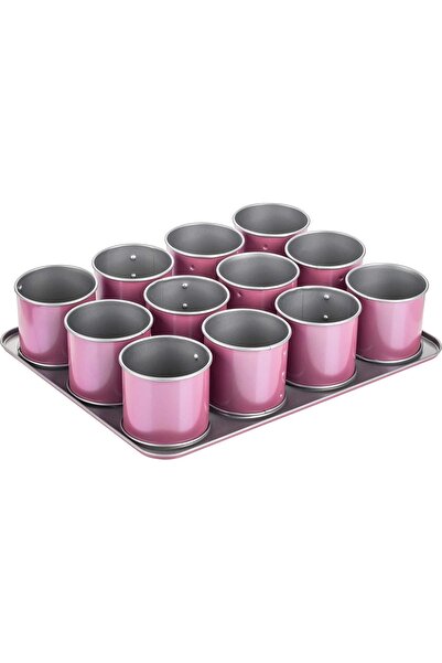 FACKELMANN Zenker 7481 Creative Studio Mini Tart 12'li Tepsi
