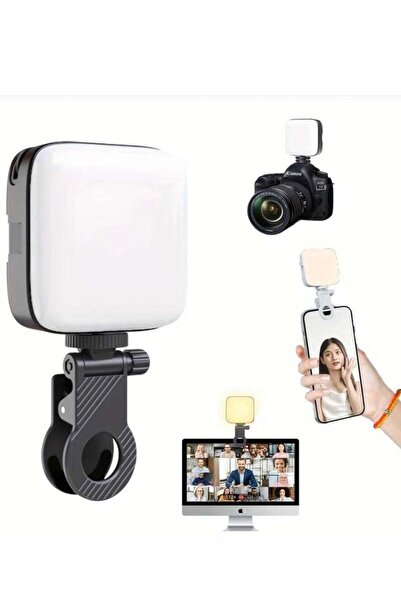 Generic M11 Multi Purpose USB Rechargable Tricolour LED Video Light With Mult...