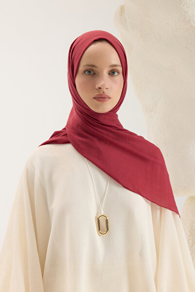 Qef Daily Cotton Şal Terracotta