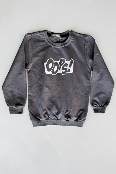 Minik Motion Set of 3 Children's Printed 2-Thread Combed Cotton Sweatshirts