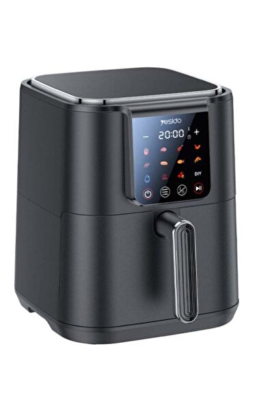Yesido 1500W High Power Large Capacity 6L 200℃ Smart Air Fryer with Display a...