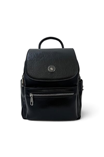 Sanmorris Women's Faux Leather, Multi-Compartment, Zippered, Stylish and Conv...
