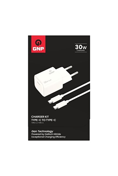 Genpa 30 W HIzlı Şarj Adaptörü Ve Type-C Kablo
