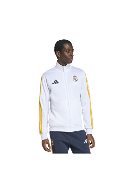 adidas Kg2949-E Real Madrid Dna Tt Men's Jacket White