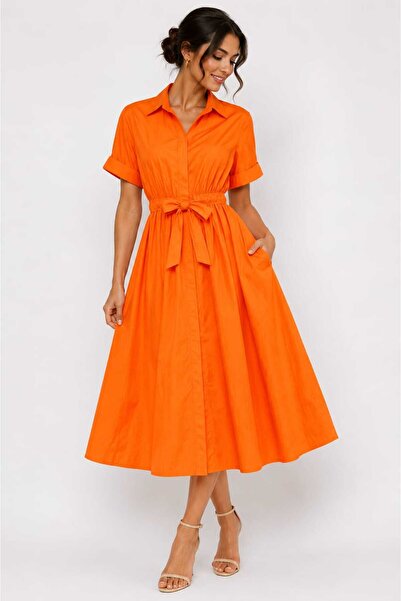 Generic Brand Rochie camasa lunga