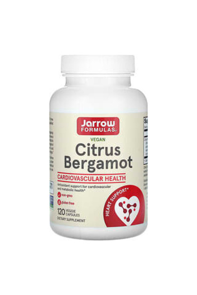 Jarrow Formulas Vegan Narenciye Bergamot, 120 Sebze Kapsülü (Kapsül Başına 50...