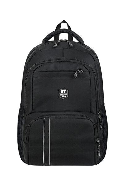 SEVENTEEN 4904 Water Repellent Fabric 15.6" Travel and School Backpack with L...