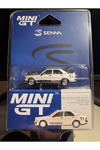 Mercedes-Benz 190 E 2.3 1984 Nürburgring Race Of Champions / Figure Ayrton Senna