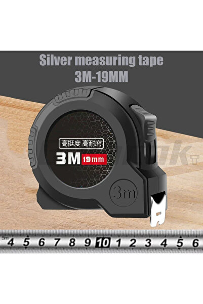 Choice Silver 3M19mm 3/7.5/10/5M Meters Tape Measure Toughbuilt Measuring Tap...