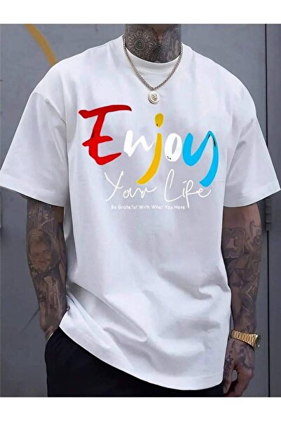 kai22 Men's Crew Neck Tee, Short Sleeve Summer Travel Top, Perfect For Beach,...
