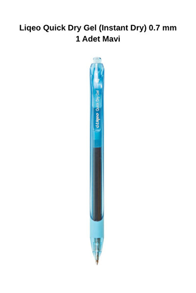 Dağtaş Kırtasiye Liqeo Quick Dry Gel (Instant Dry) 0.7 mm 1 Piece Blue