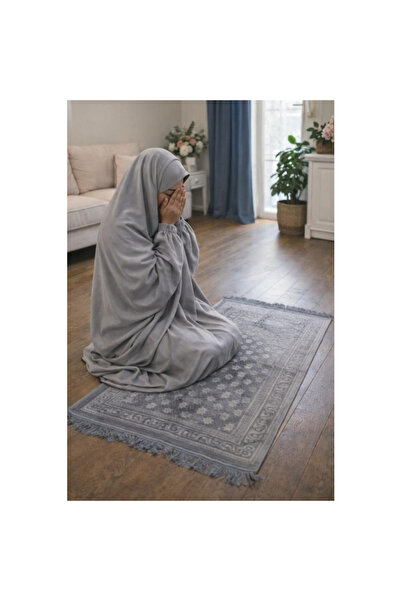 Generic Brand Turkish Premium Prayer Rug Set with Throne |   Comfort and High...