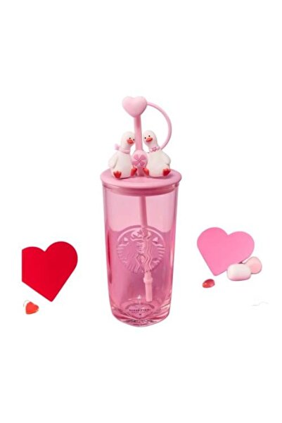 Starbucks 2026 sweet star puff duck collection glass 500 ml