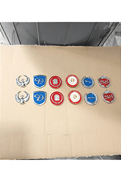 lina oto aksesuar 12 Pieces of Metal with Emblem Tape Campaign