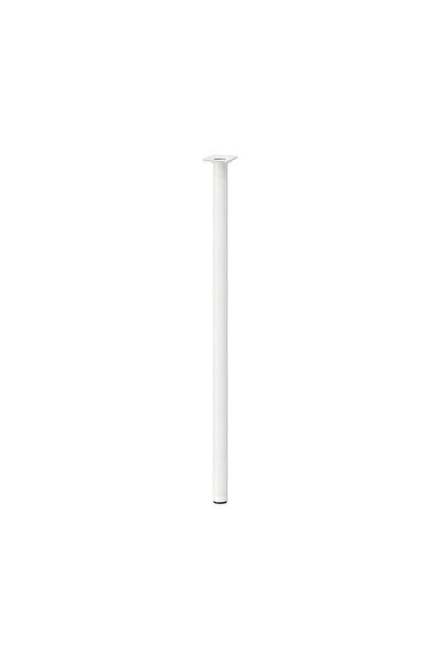 OEM Tarrox στρογγυλό πόδι τραπεζιού Ø30x700 mm, λευκό