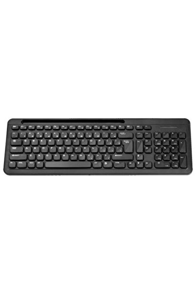 XTRIKE ME KB-303 Wireless Keyboard, 2.4GHz/Bluetooth, 105-Key EN, Black