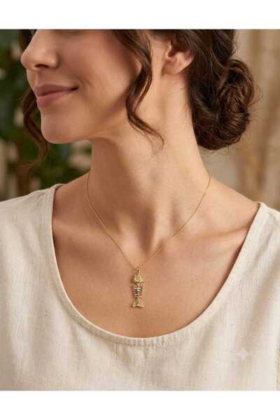 Ralp Moda Animated Figure Pendant with Fish Figure