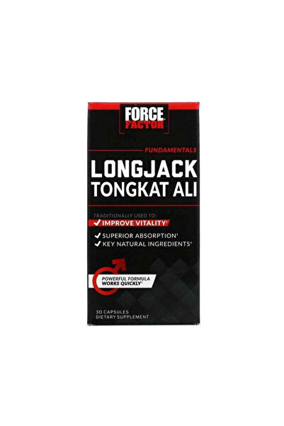 force factor لونج جاك تونغكات علي 500 ملغ، 30 كبسولة