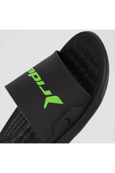 Rider Șlapi bărbați Step Slide negru/verde 41 EU