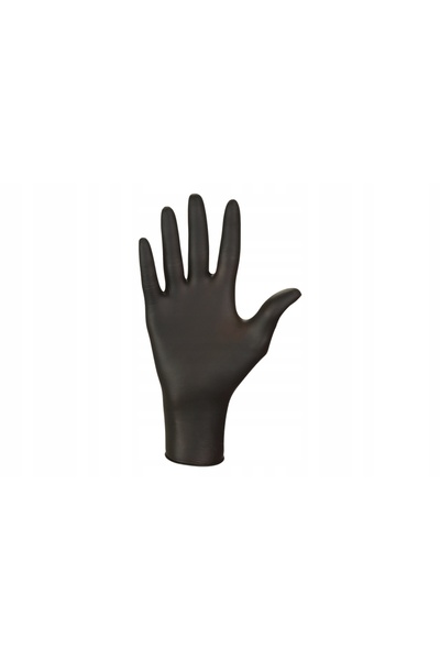 Mercator Medical Mănuși negre din nitril MERCATOR NITRYLEX BLACK mărimea S - ...