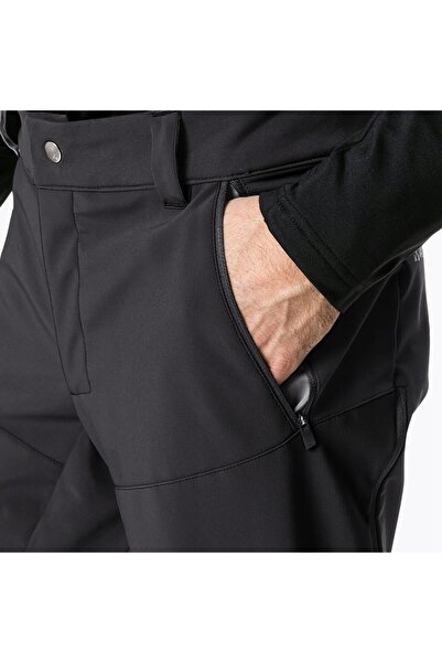 NO BRAND Pantaloni softshell pentru bărbați VAUDE Larice IV negru uni 48