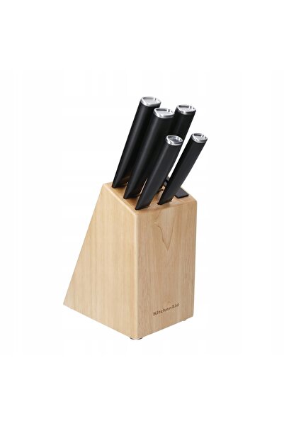 Kitchenaid set complet de cuțite, bloc de cuțite 6 în 1, 5 piese, ascuțitor, ...