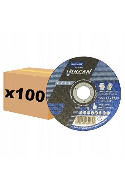 Norton VULCAN 125X1,0 DISC DISCURI PENTRU TĂIEREA METALULUI 100E+BIT DE TĂIERE