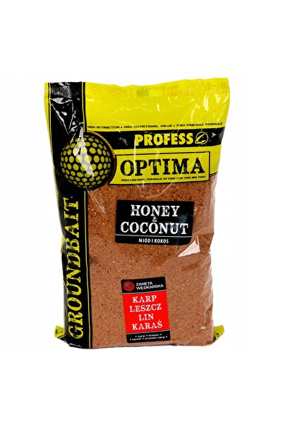 NO BRAND Hrană pentru crap Profess Optima miere/nucă de cocos 10x1Kg