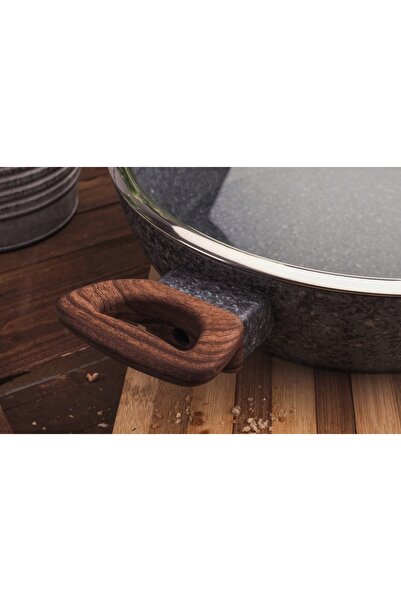 Berlinger Haus Tigaie adâncă pentru stir-fry cu capac 28CM FOREST LINE BH-1203