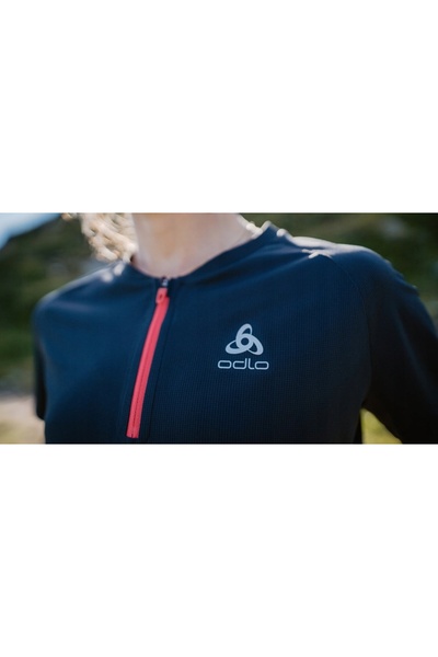 NO BRAND ODLO Tricou bărbătesc BL TOP cu guler rotund, mânecă scurtă, ACTIVE ...