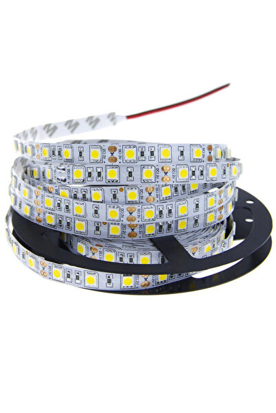 NO BRAND Bandă LED 300 LED-uri SMD5050 IP20 alb neutru 5m HQ