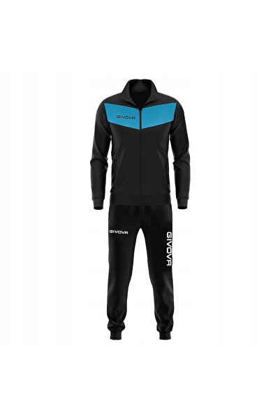 Givova Pantaloni bărbați, joggeri bărbați, hanorac cu fermoar pentru antrenam...