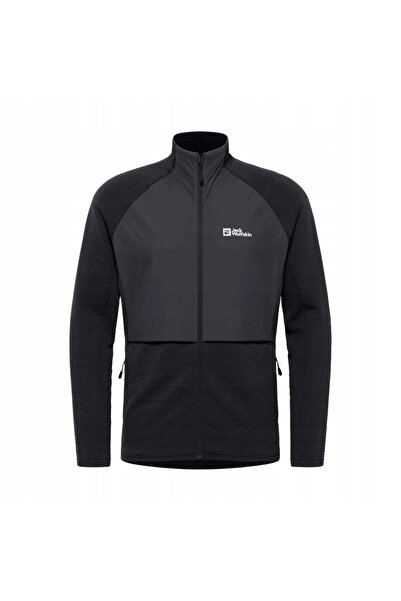 Jack Wolfskin Hanorac din fleece pentru bărbați Dormer negru M