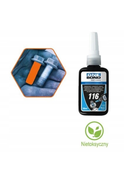 NO BRAND ONE BOND 116 lac de blocare a filetului permanent, non-toxic, 50ML A...