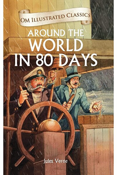 Om Books International Around the World in 80 Days-Om Illustrated Classics