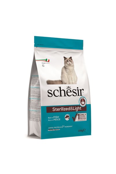 NO BRAND SCHESIR ORIGINAL Hrană pentru pisici sterilizate și ușoare după ster...