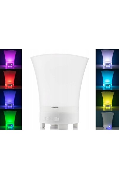InnovaGoods Răcitor de băuturi cu LED-uri și difuzor Bluetooth