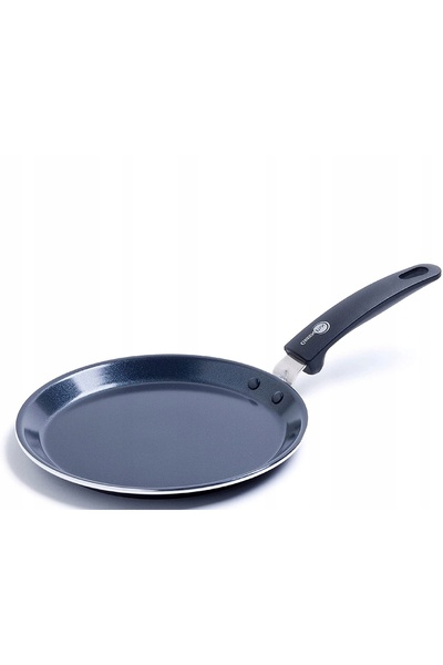NO BRAND Tigaie pentru clătite GreenPan Essentials 24cm antiaderentă pentru i...