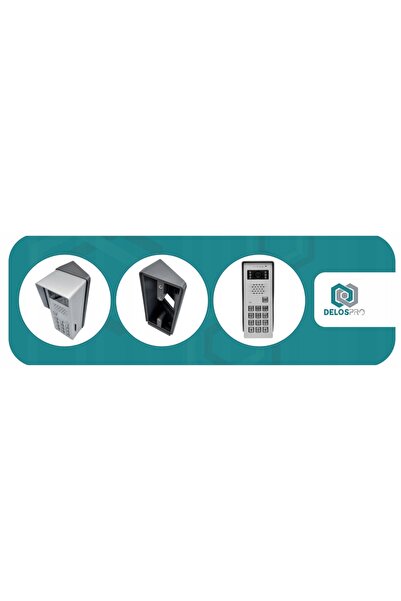 NO BRAND Adaptor pentru montare în unghi pentru videofon VIDOS S50D GRAY