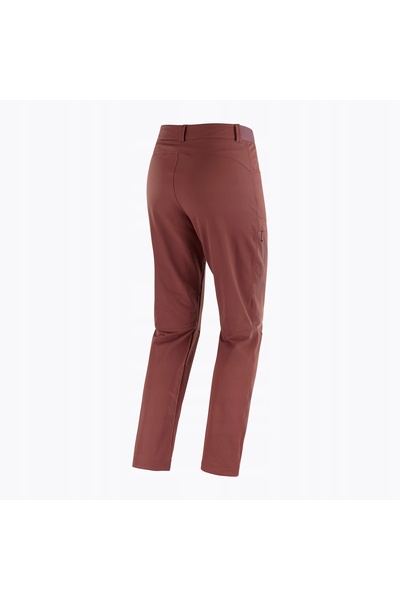 FILA Pantaloni trekking de damă Salomon Wayfarer călduroși, culoare rum raisi...