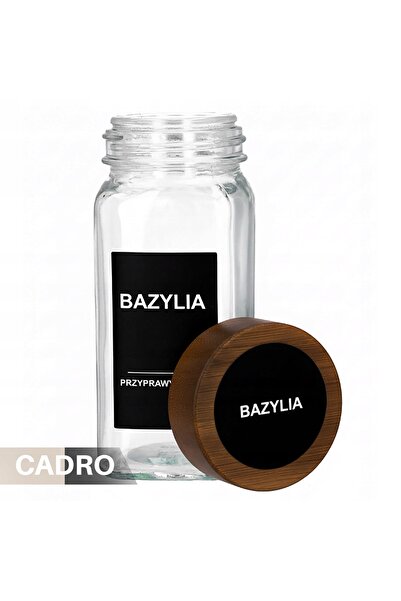 NO BRAND 24x Borcane de sticlă pentru condimente, 120 ml, Organizator pentru ...