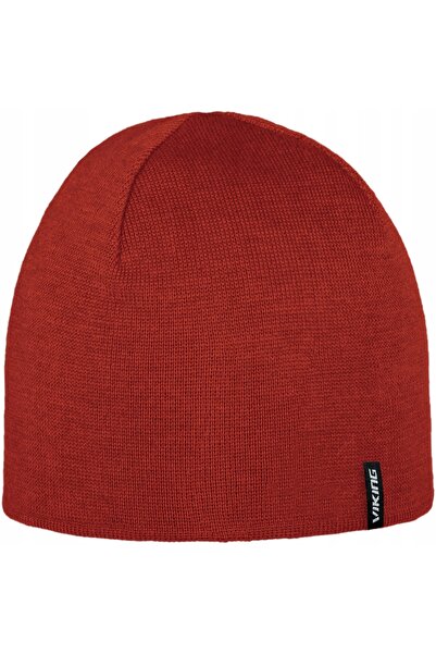 Viking NOMRA 2.0 căciulă de iarnă unisex din lână merino portocalie