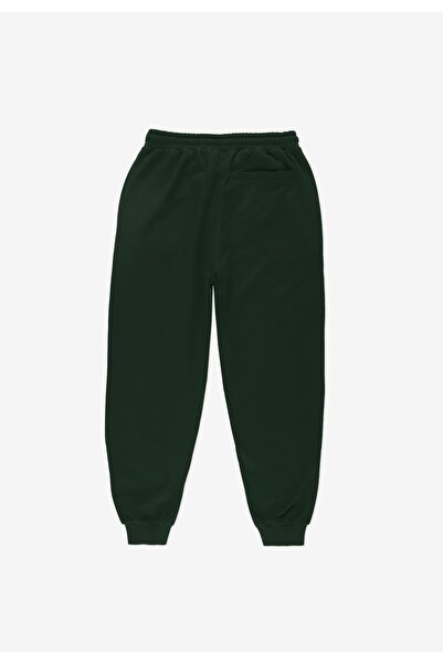 PROSTO Pantaloni de trening bărbați verzi cu logo vechi XL