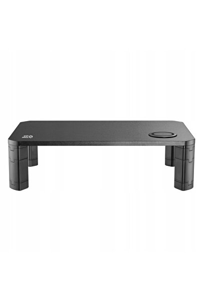 NO BRAND Suport monitor + Încărcător rapid inductiv wireless QI